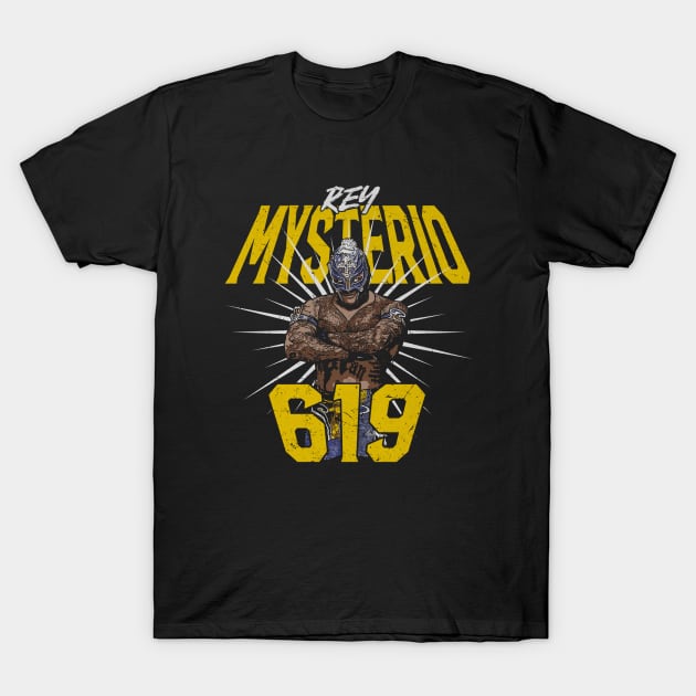 Rey Mysterio 619 T-Shirt by MunMun_Design